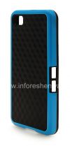Photo 3 — Silicone Case icwecwe "Cube" for BlackBerry Z10, Black / Blue