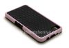 Photo 6 — Silicone Case icwecwe "Cube" for BlackBerry Z10, Black / Pink