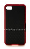 Photo 1 — Silicone Case icwecwe "Cube" for BlackBerry Z10, Black / Red