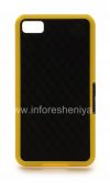 Photo 1 — Silicone Case icwecwe "Cube" for BlackBerry Z10, Black / Yellow