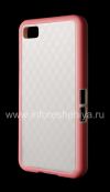 Photo 3 — Silikonhülle kompakt "Cube" für Blackberry-Z10, Weiß / Pink
