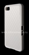 Photo 3 — Etui en silicone compact "Cube" pour BlackBerry Z10, Blanc / Blanc
