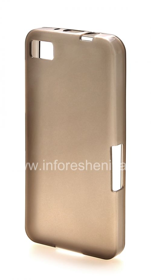 Photogallery for Etui en silicone pour le monochrome compacte BlackBerry Z10, Gris product