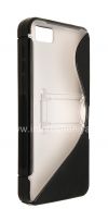 Photo 4 — Silicone Case dengan Stand merampingkan dipadatkan untuk BlackBerry Z10, hitam