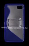 Photo 2 — Silicone Case dengan Stand merampingkan dipadatkan untuk BlackBerry Z10, biru