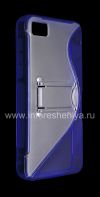 Photo 4 — Silicone Case dengan Stand merampingkan dipadatkan untuk BlackBerry Z10, biru