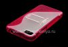 Photo 5 — Silicone Case dengan Stand merampingkan dipadatkan untuk BlackBerry Z10, berwarna merah muda