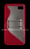 Photo 2 — Silicone Case dengan Stand merampingkan dipadatkan untuk BlackBerry Z10, merah