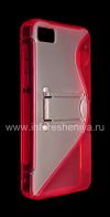 Photo 4 — Silicone Case dengan Stand merampingkan dipadatkan untuk BlackBerry Z10, merah
