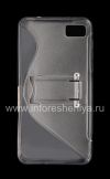Photo 2 — Silicone Case dengan Stand merampingkan dipadatkan untuk BlackBerry Z10, jelas