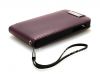 Photo 6 — Leather Case with vertical opening cover for BlackBerry Z10, Purple, large texture