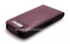 Photo 10 — kasus penutup kulit dengan membuka vertikal untuk BlackBerry Z10, Violet, tekstur besar