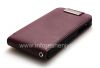 Photo 12 — Leather Case with vertical opening cover for BlackBerry Z10, Purple, large texture