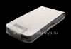 Photo 4 — Caso de cuero con tapa de apertura vertical para BlackBerry Z10, Blanca, gran textura