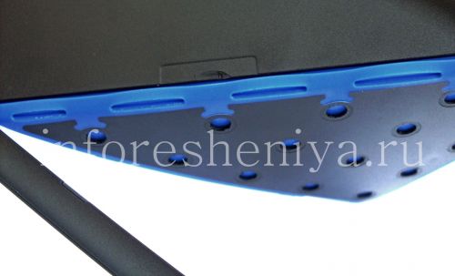 Photogallery for মূল প্লাস্টিক কভার, ফাংশন দিয়ে ঢেকে ট্রান্সফর্ম শেল স্ট্যান্ড BlackBerry Z30, নীল / কালো (ব্লু) product