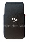 Photo 1 — BlackBerry Z30 জন্য মূল কেস পকেট লেদার পকেট, ব্ল্যাক (কালো)