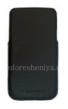Photo 2 — D'origine Case-poche Pocket en cuir pour BlackBerry Z30, Noir (Black)