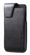 Photo 5 — Housse en cuir d'origine avec clip pour Étui pivotant en cuir BlackBerry Z30, Noir (Black)