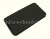 Photo 7 — The original leather case with horizontal opening cover Leather Flip Case for the BlackBerry Z30, Black