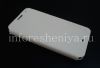 Photo 3 — The original leather case with horizontal opening cover Leather Flip Case for the BlackBerry Z30, White