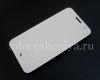 Photo 5 — The original leather case with horizontal opening cover Leather Flip Case for the BlackBerry Z30, White