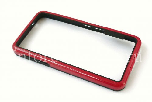 Photogallery for 硅胶套保险杠包装为BlackBerry Z30, 红 product