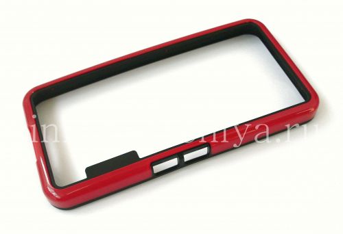Photogallery for 硅胶套保险杠包装为BlackBerry Z30, 红 product