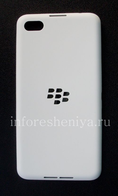 Photogallery for Cubierta trasera original para BlackBerry Z30, Matte White (blanco) product