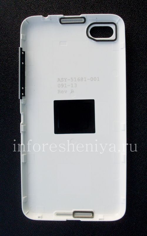Photogallery for Cubierta trasera original para BlackBerry Z30, Matte White (blanco) product