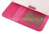 Photo 6 — Leather Case pembukaan horisontal "Classic" untuk BlackBerry Z30, Fuchsia, bagian dalam merah muda