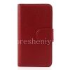 Photo 1 — Leather Case pembukaan horisontal "Classic" untuk BlackBerry Z30, Merah, bagian dalam putih