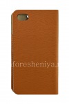 Photo 2 — Leather Case pembukaan horisontal "Kayu" untuk BlackBerry Z30, coklat