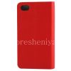 Photo 3 — Leather Case pembukaan horisontal "Kayu" untuk BlackBerry Z30, merah