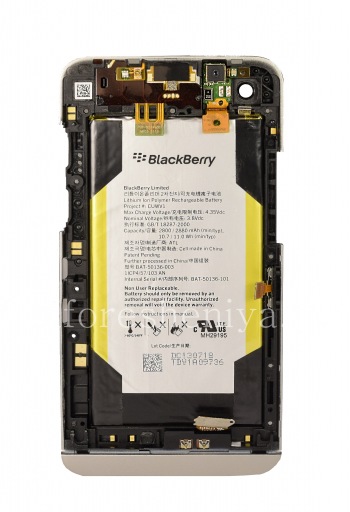 La partie médiane de l'ensemble de la batterie BAT-50136-003 * pour BlackBerry Z30