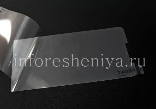 Photogallery for ब्लैकबेरी Z30 के लिए स्क्रीन रक्षक, साफ़ (क्रिस्टल साफ़) product