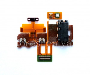 IC sensors with audio jack and power button for BlackBerry Z30