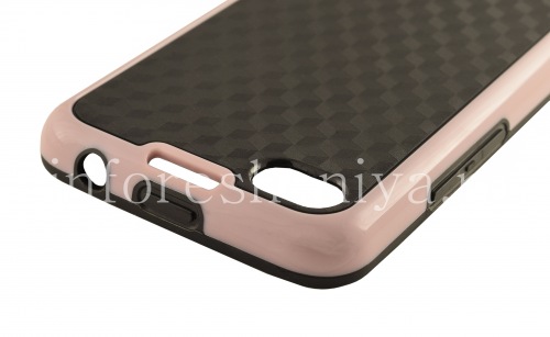 Photogallery for Silicone Case kompak &quot;Cube&quot; untuk BlackBerry Z30, Black / Pink product