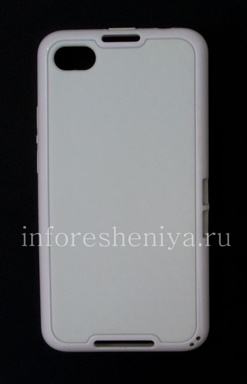 Photogallery for Silicone Case kompak &quot;Cube&quot; untuk BlackBerry Z30, Putih / putih product