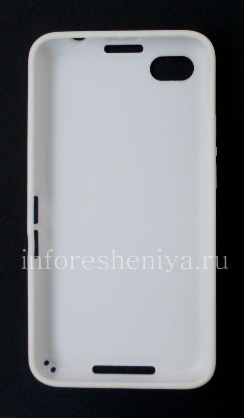 Photogallery for Silicone Case kompak &quot;Cube&quot; untuk BlackBerry Z30, Putih / putih product