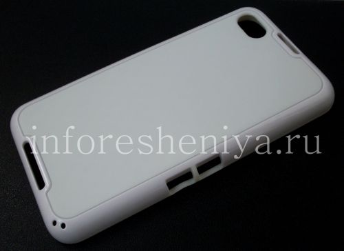 Photogallery for Silicone Case kompak &quot;Cube&quot; untuk BlackBerry Z30, Putih / putih product