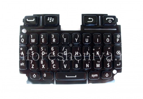 Photogallery for Asli Keyboard BlackBerry 9720 Inggris, Hitam, QWERTY product