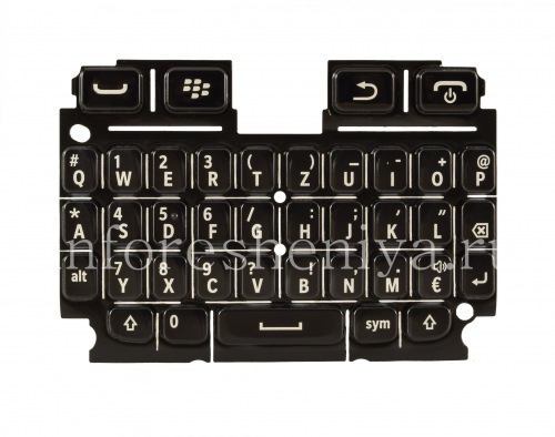 Photogallery for Asli Keyboard BlackBerry 9720 Inggris, Hitam, QWERTZ product