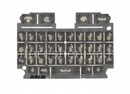 Photogallery for Asli Keyboard BlackBerry 9720 Inggris, Hitam, QWERTZ product