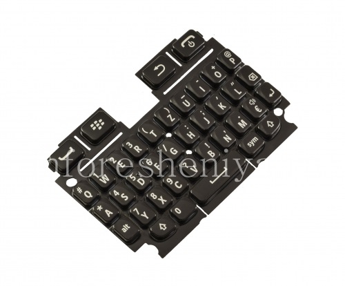 Photogallery for Asli Keyboard BlackBerry 9720 Inggris, Hitam, QWERTZ product