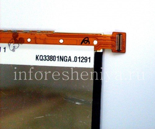 Photogallery for Original LCD screen for BlackBerry 9720 Curve, Black type 002/111 product