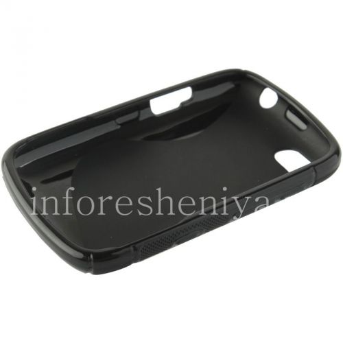 Photogallery for 硅胶套紧凑流线BlackBerry 9720, 黑 product