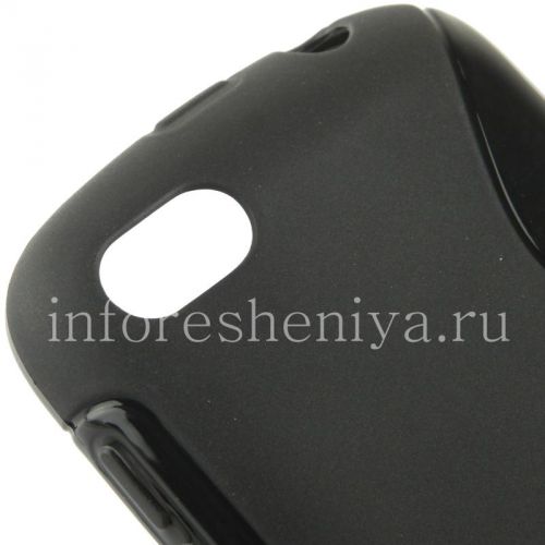 Photogallery for 硅胶套紧凑流线BlackBerry 9720, 黑 product