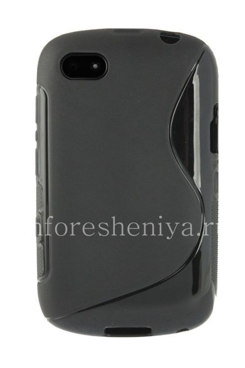 Photogallery for 硅胶套紧凑流线BlackBerry 9720, 黑 product