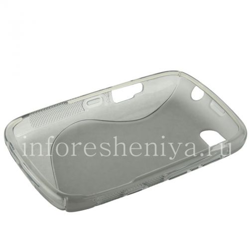 Photogallery for 硅胶套紧凑流线BlackBerry 9720, 灰色 product