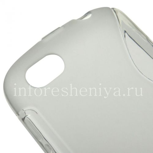 Photogallery for 硅胶套紧凑流线BlackBerry 9720, 灰色 product